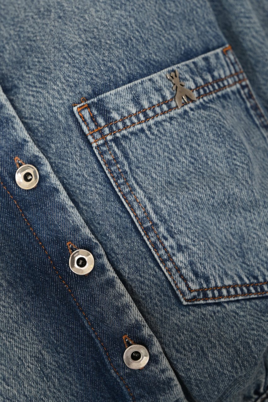 Patrizia Pepe Dresses New Warm Blue Wash Blauw