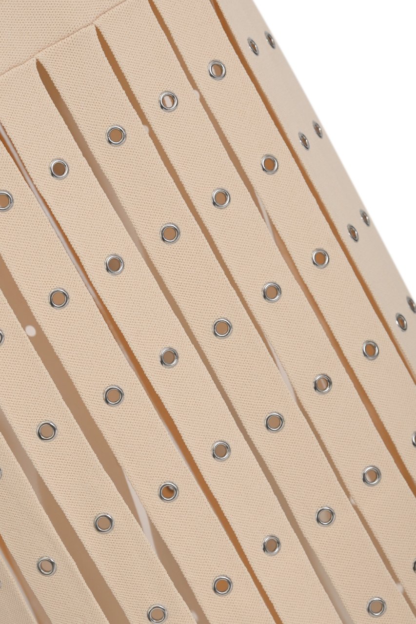 Patrizia Pepe Dresses Warm Ivory Geel