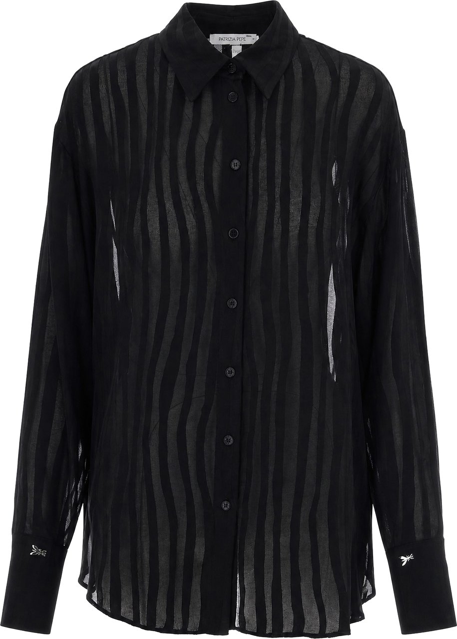 Patrizia Pepe Shirts Nero Zwart