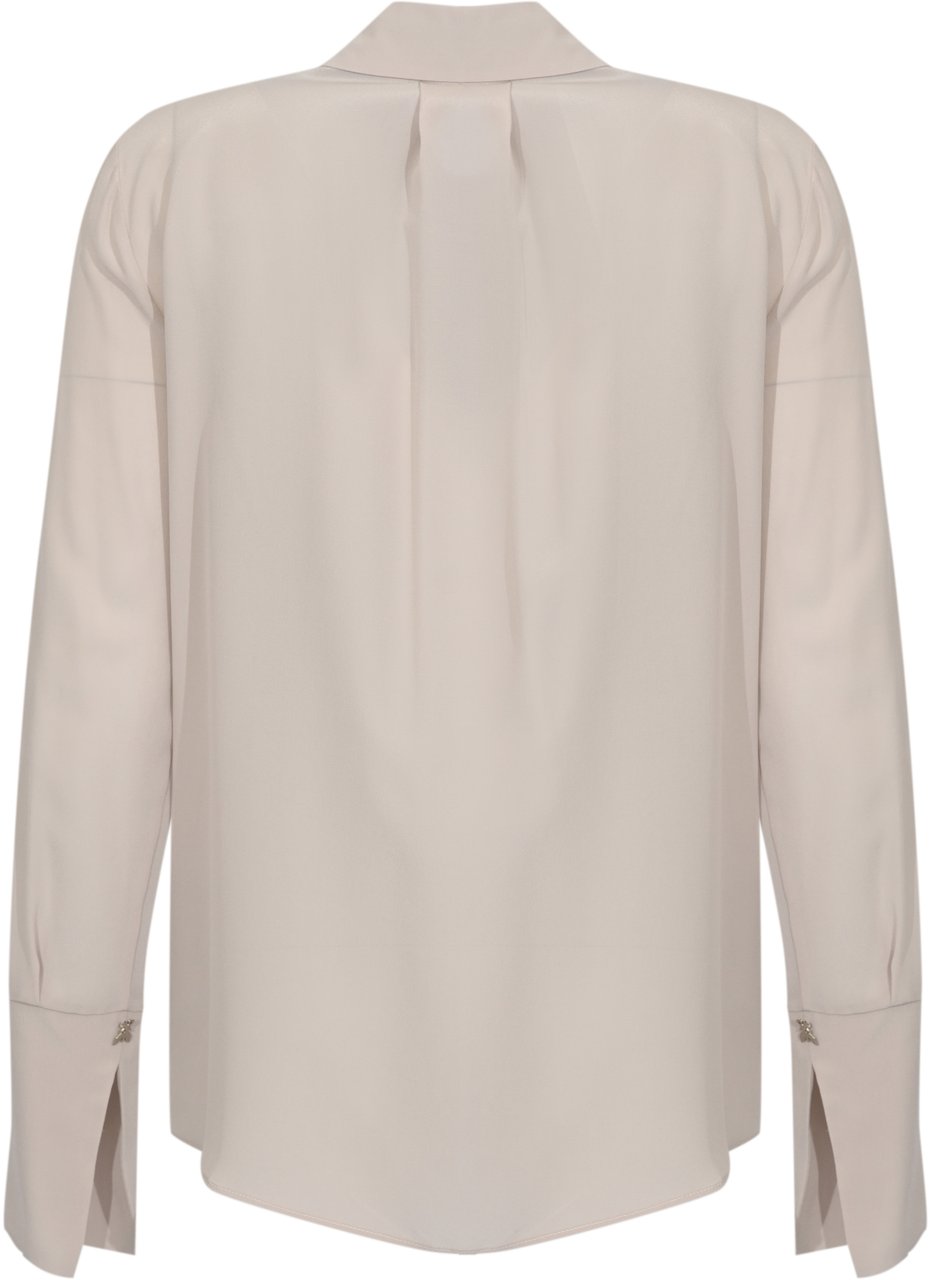 Patrizia Pepe Shirts Cloud Gray Grijs