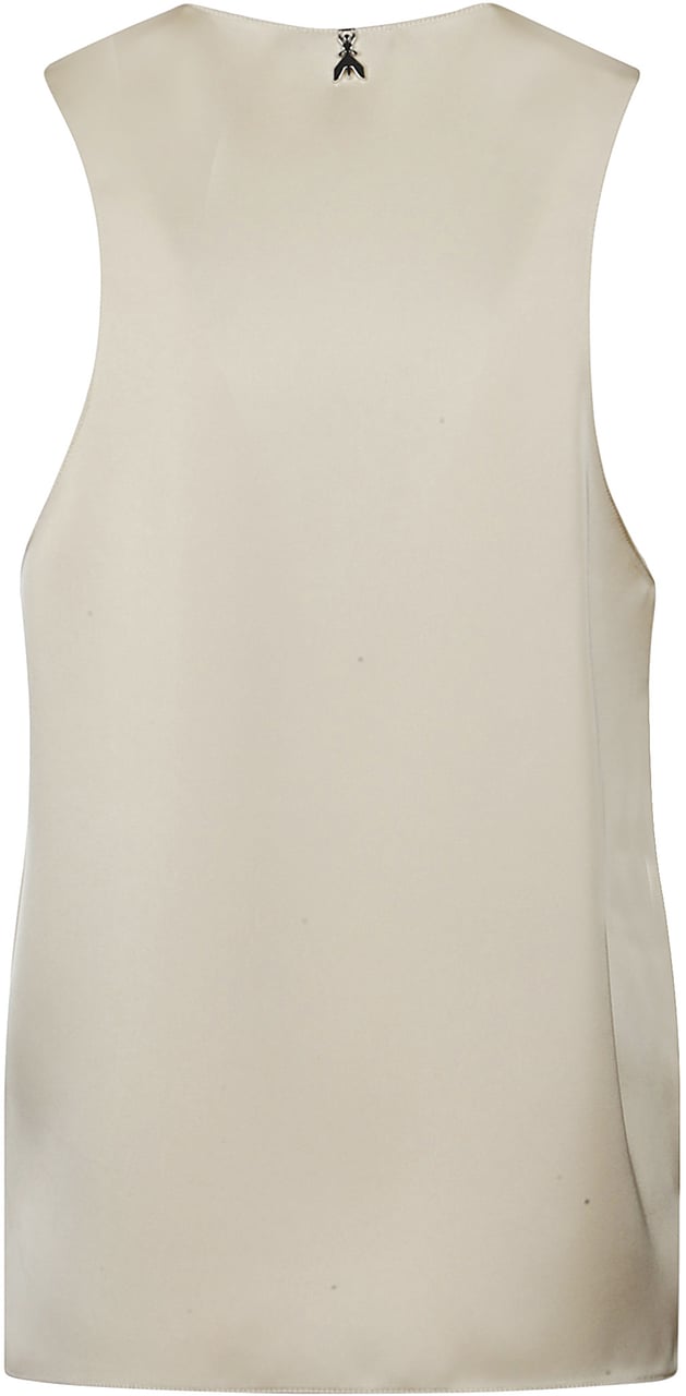 Patrizia Pepe Tank Top White Wit