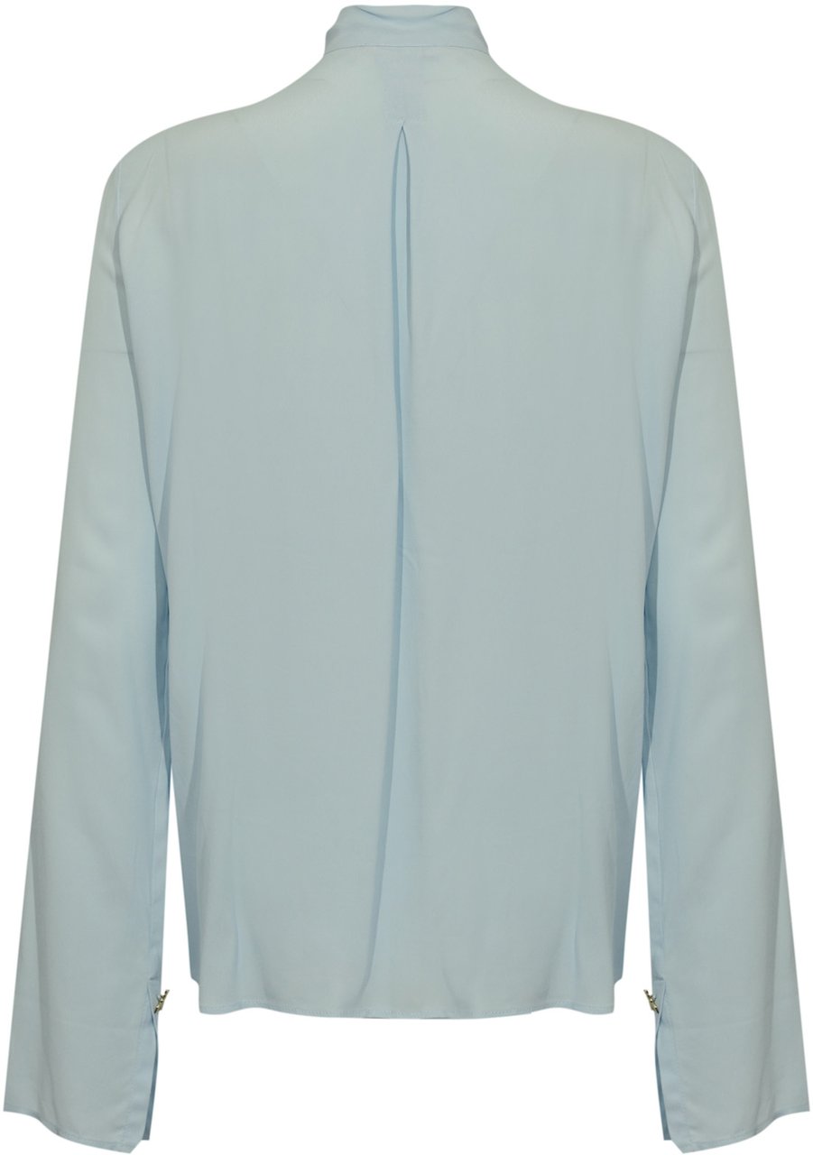 Patrizia Pepe Shirts Ice Water Blauw