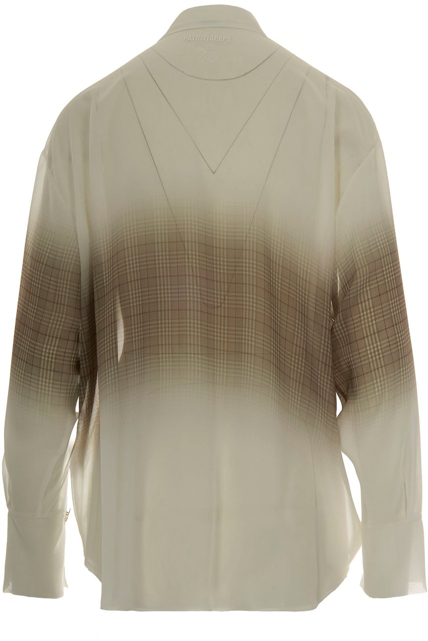 Patrizia Pepe Shirts Stone Beige Degrad Beige