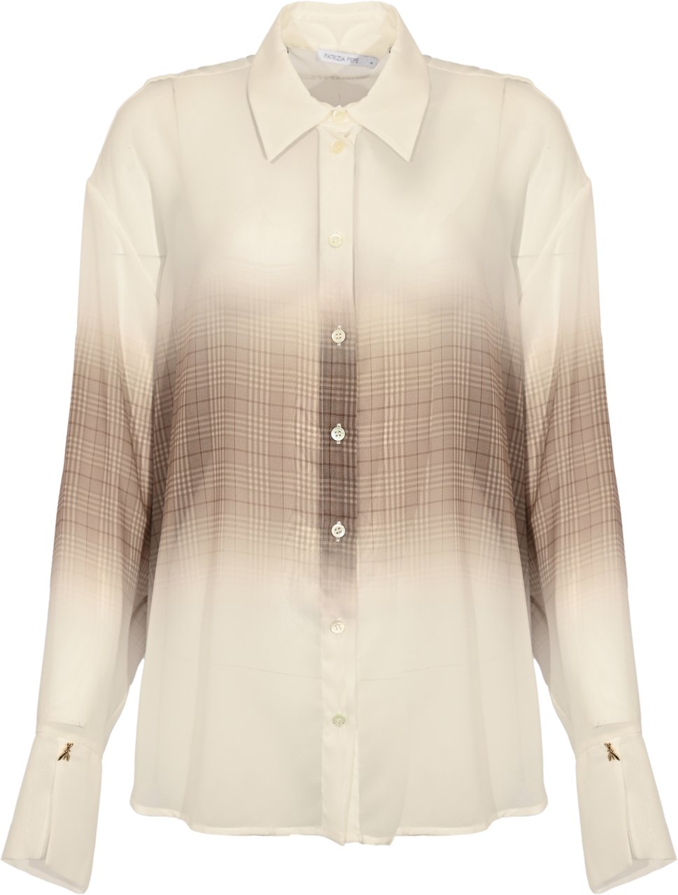 Patrizia Pepe Shirts Stone Beige Degrad Beige