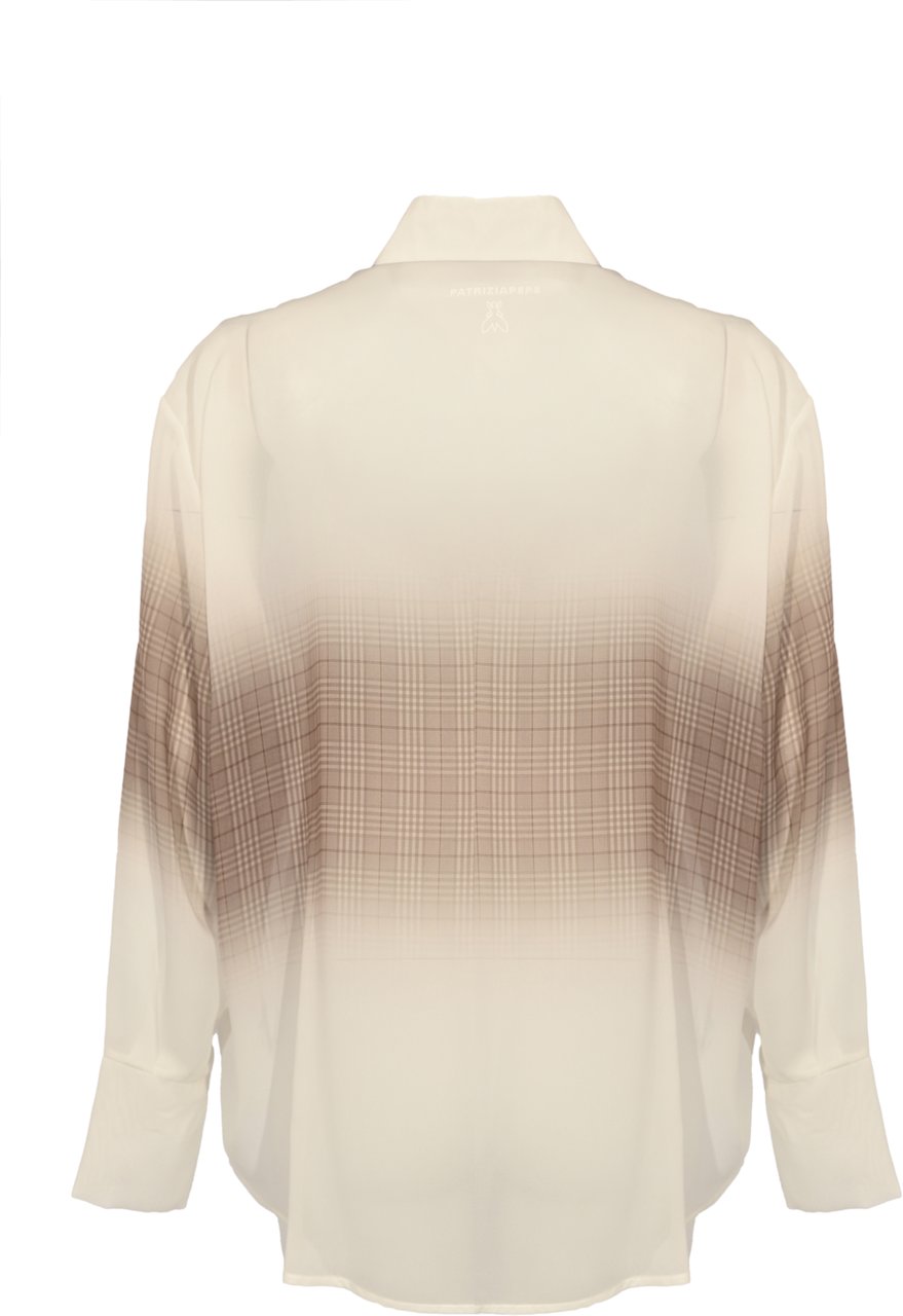 Patrizia Pepe Shirts Stone Beige Degrad Beige