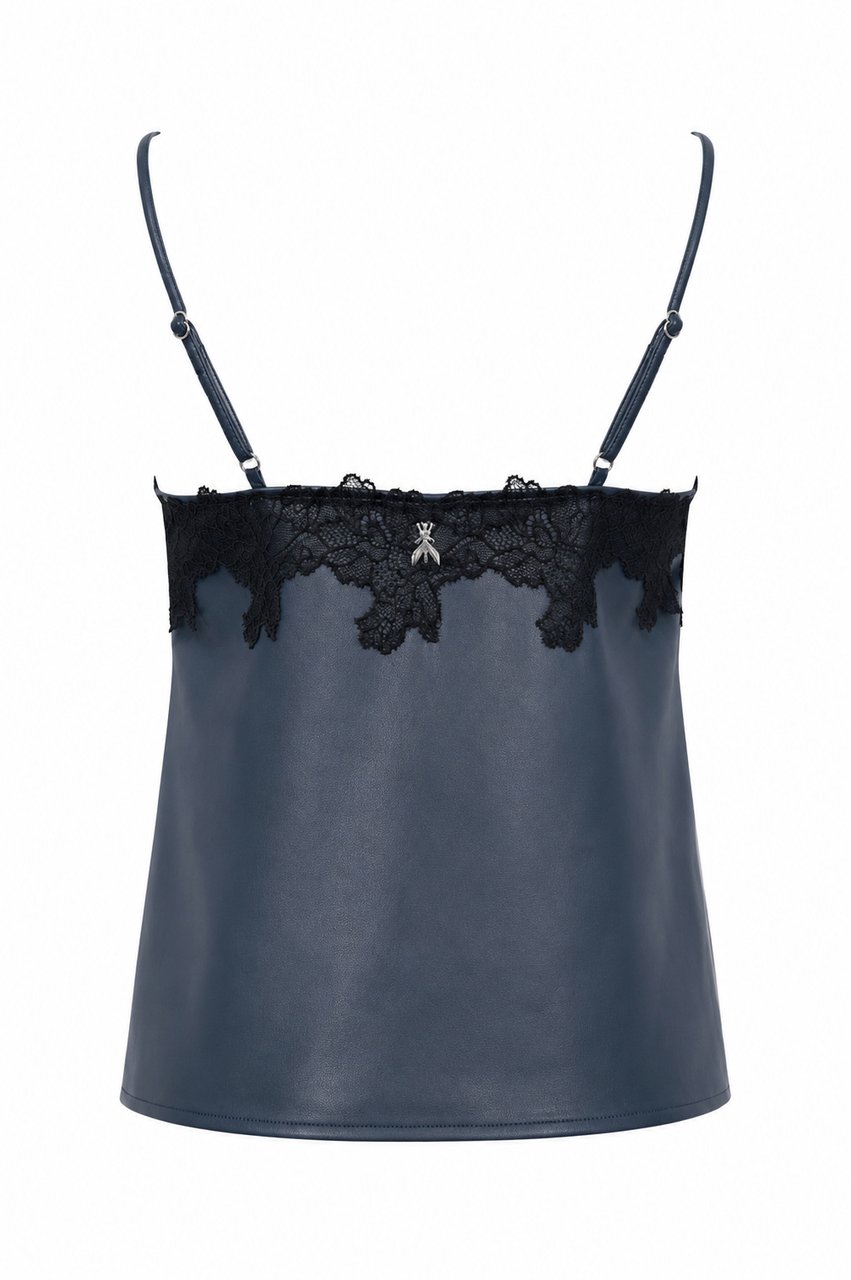 Patrizia Pepe Top Lagoon Blue Blauw