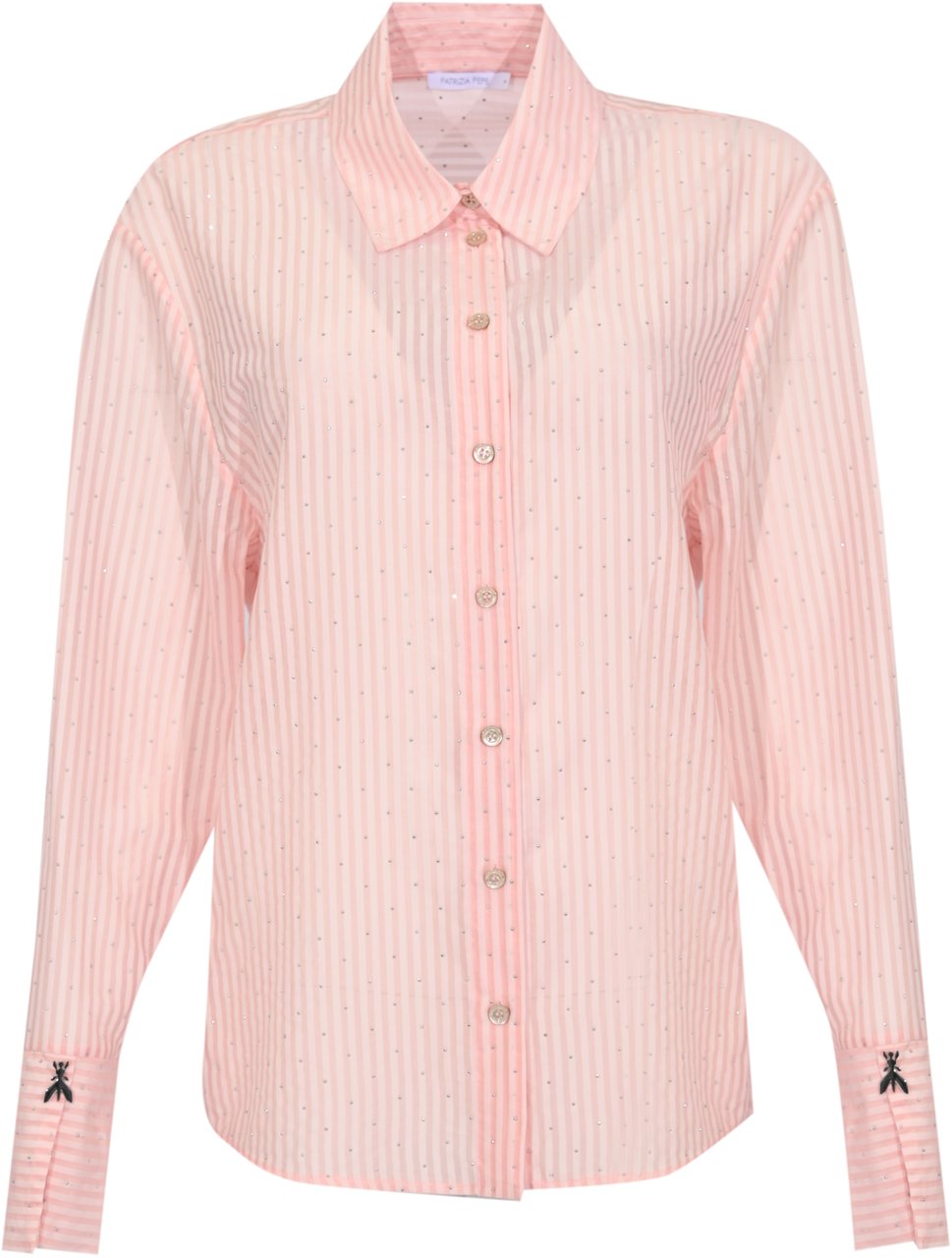 Patrizia Pepe Shirts Shiny Rose Roze