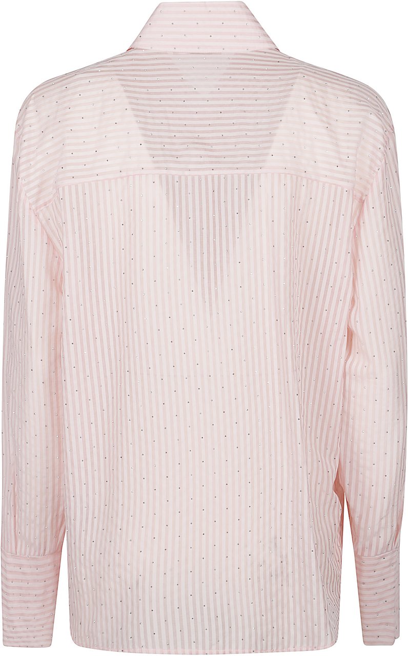 Patrizia Pepe Long Sleeve Shirt Pink Roze