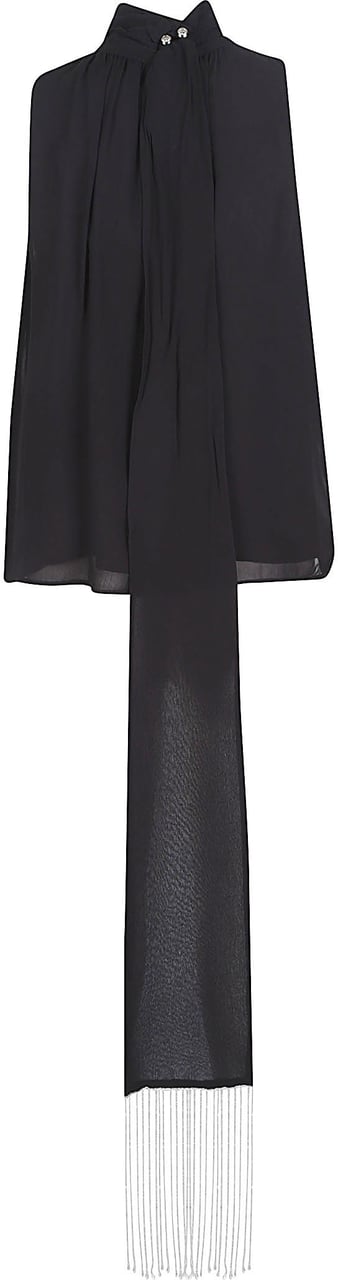 Patrizia Pepe Sleeveless Blouse Black Zwart