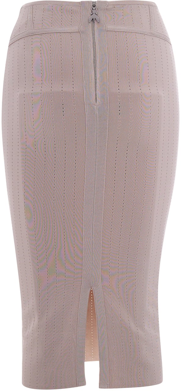 Patrizia Pepe Skirts Cloud Gray Grijs