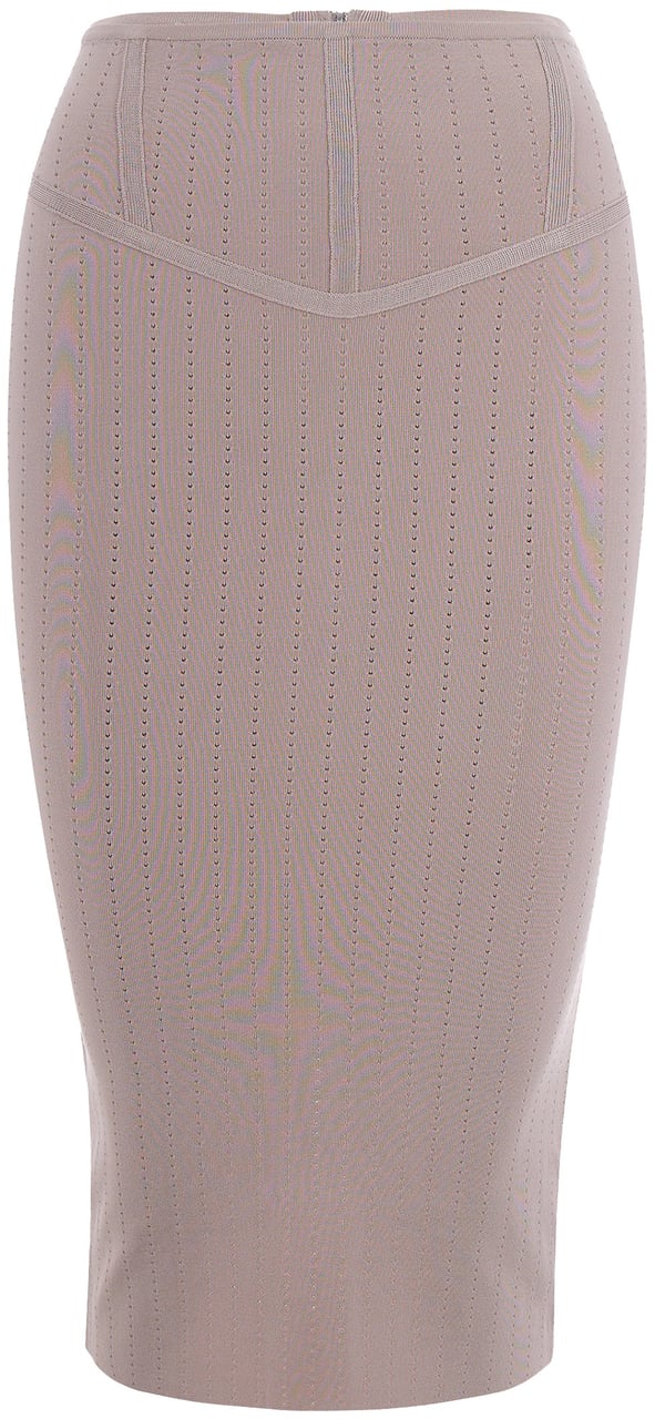 Patrizia Pepe Skirts Cloud Gray Grijs