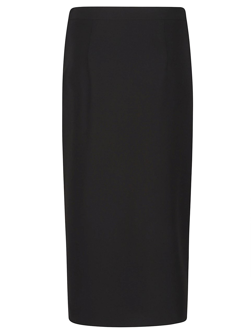 Patrizia Pepe Midi Skirt Black Zwart