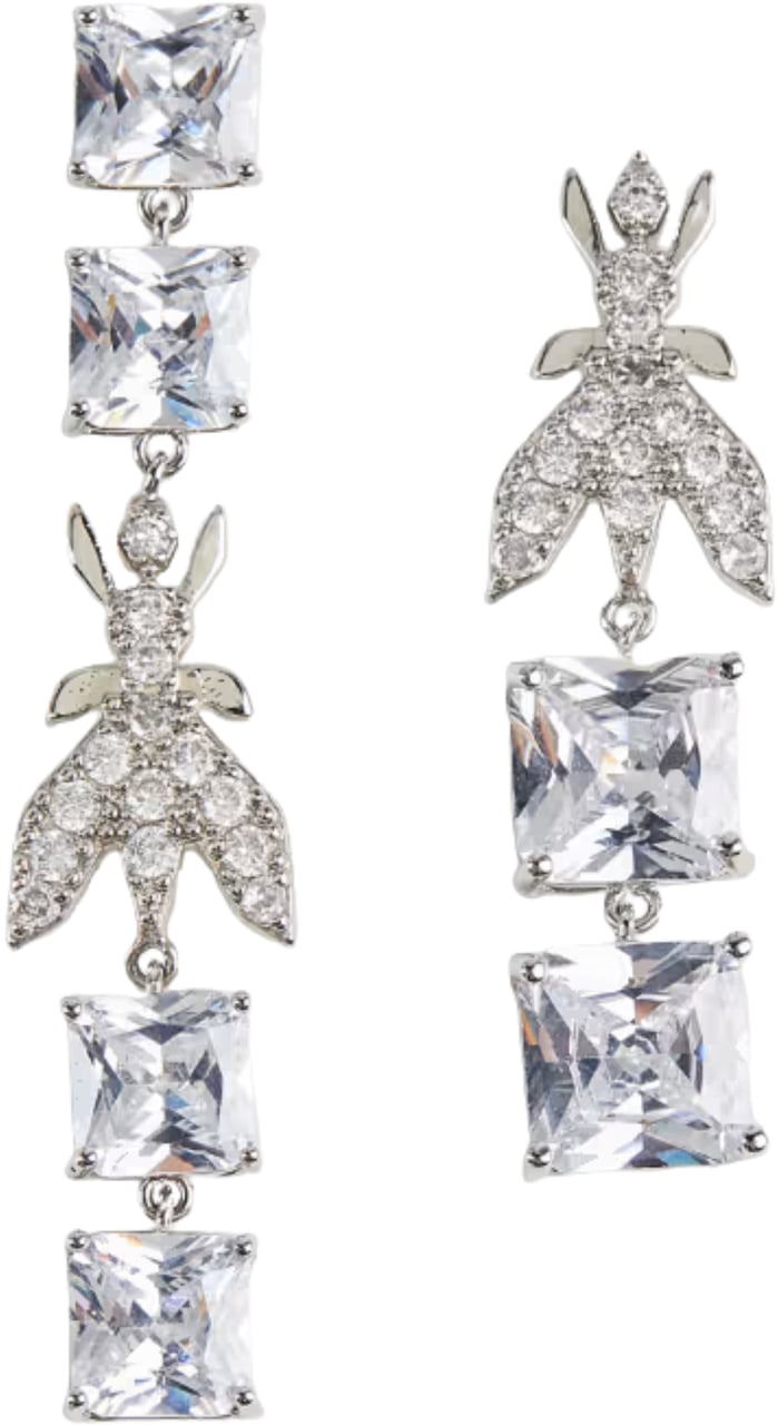 Patrizia Pepe Bijoux Crystal Strass Metallic