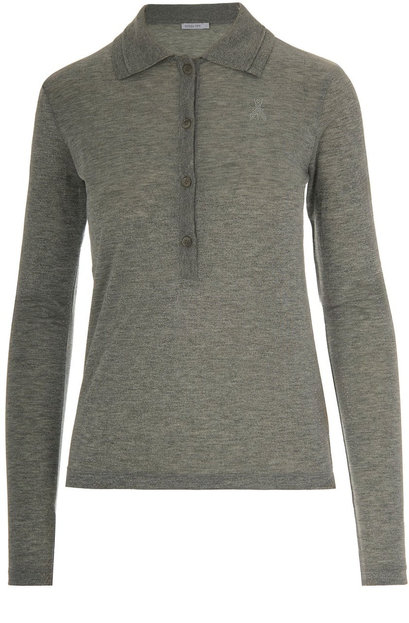 Patrizia Pepe T-Shirts And Polos Stonegray Mellfly Grijs
