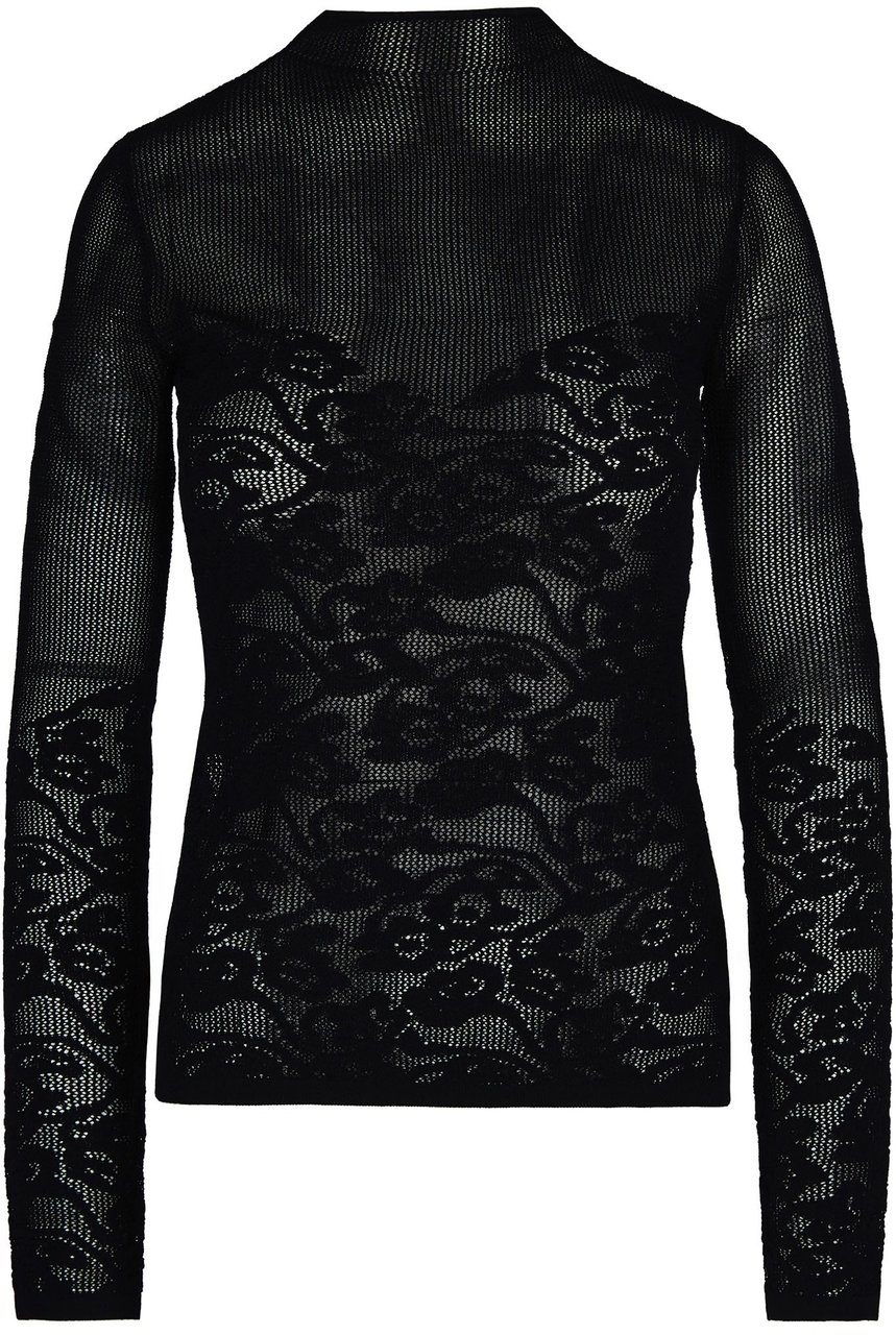Patrizia Pepe Sweaters Black Zwart