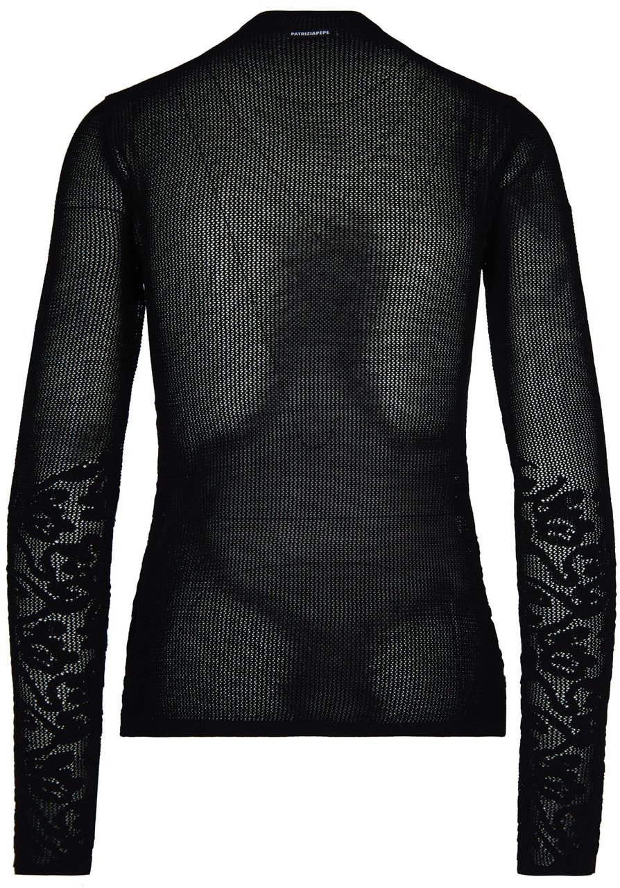 Patrizia Pepe Sweaters Black Zwart
