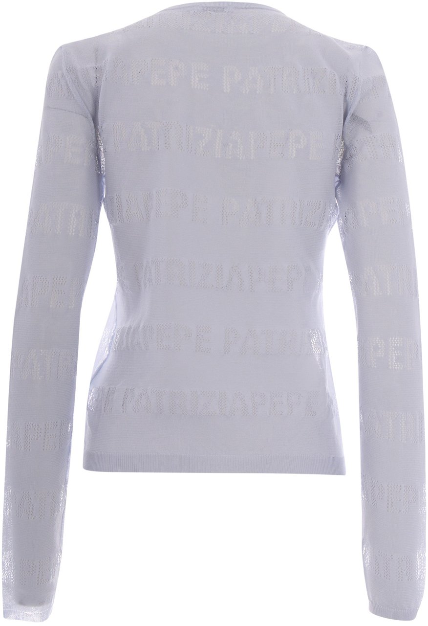 Patrizia Pepe Sweaters Sky Gray Grijs