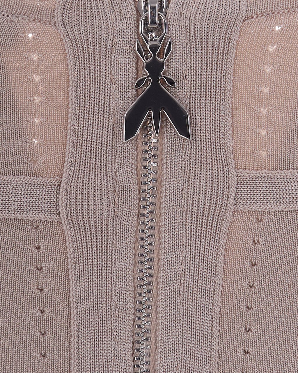 Patrizia Pepe Top Cloud Gray Grijs