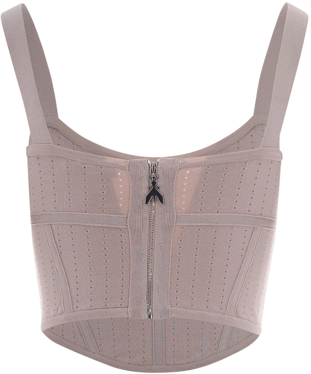 Patrizia Pepe Top Cloud Gray Grijs