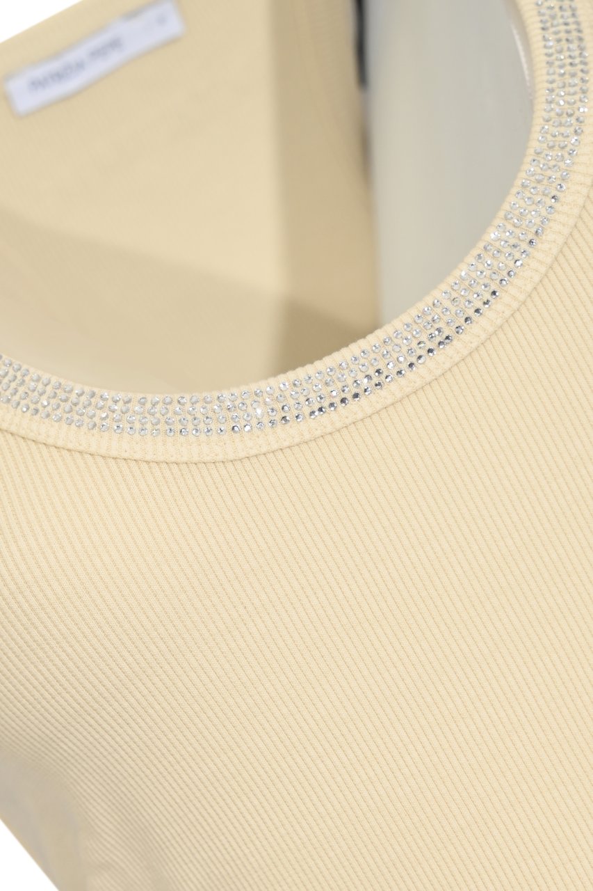 Patrizia Pepe Sweaters Fade Ivory Divers