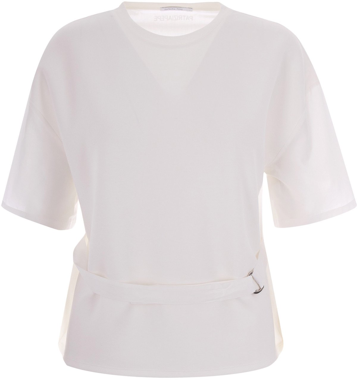 Patrizia Pepe T-Shirts And Polos White Wit