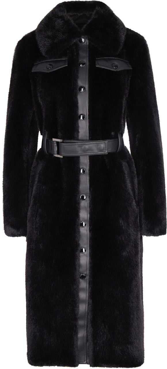 Patrizia Pepe Coats Black Zwart