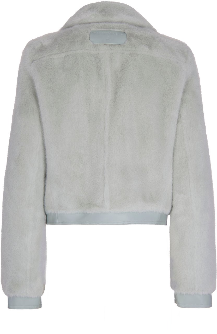 Patrizia Pepe Coats Acqua Gray Grijs