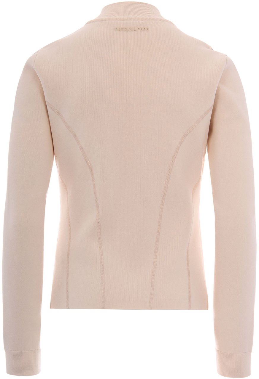 Patrizia Pepe Coats Warm Ivory Geel