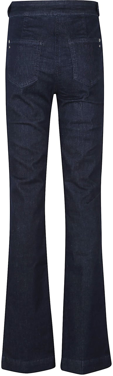 Patrizia Pepe Pant Blue Blauw