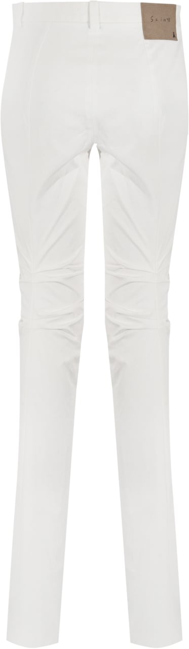Patrizia Pepe Trousers White Wit