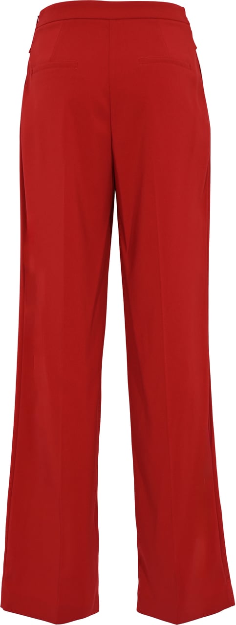 Patrizia Pepe Trousers Red Rood