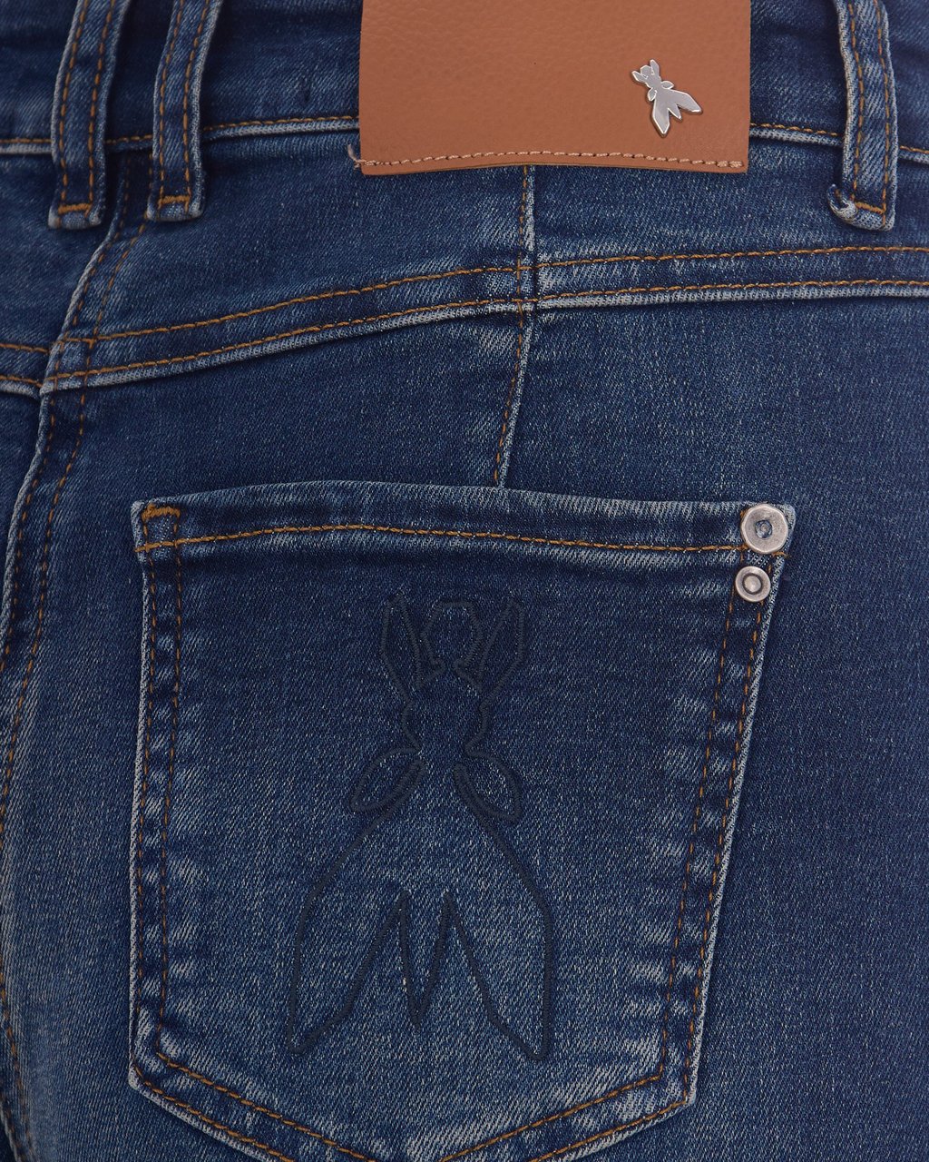 Patrizia Pepe Jeans Dirty Blue Wash Blauw