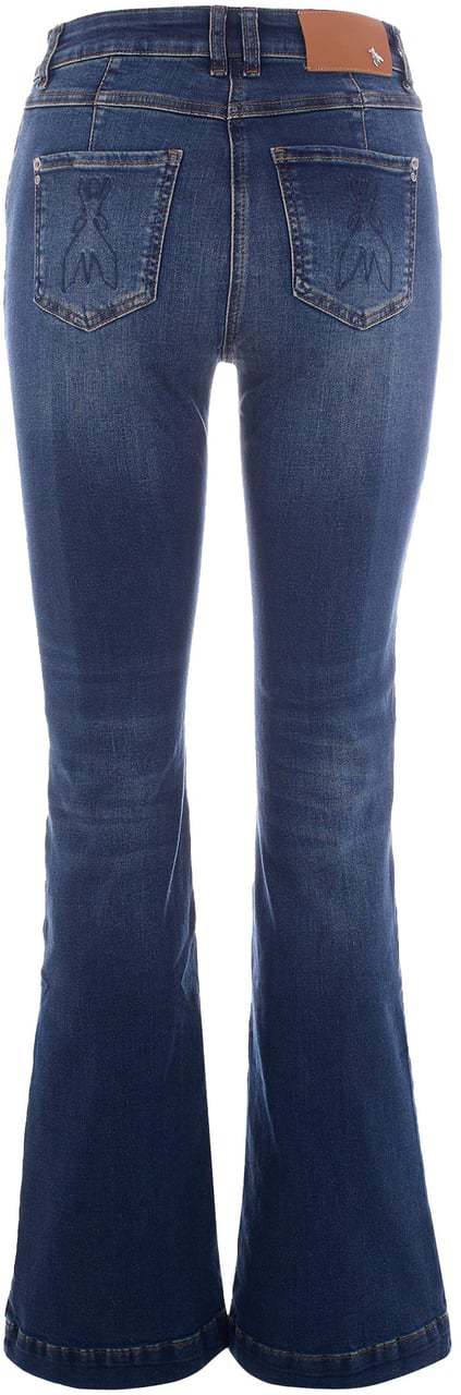 Patrizia Pepe Jeans Dirty Blue Wash Blauw