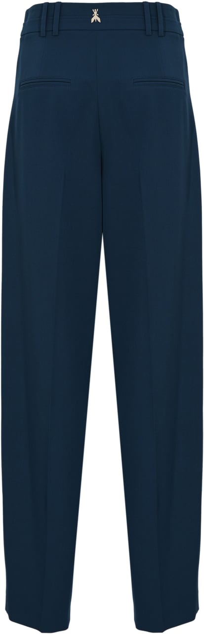 Patrizia Pepe Trousers Lagoon Blue Navy