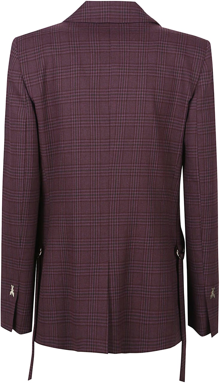 Patrizia Pepe Single Breasted Jacket Red Rood