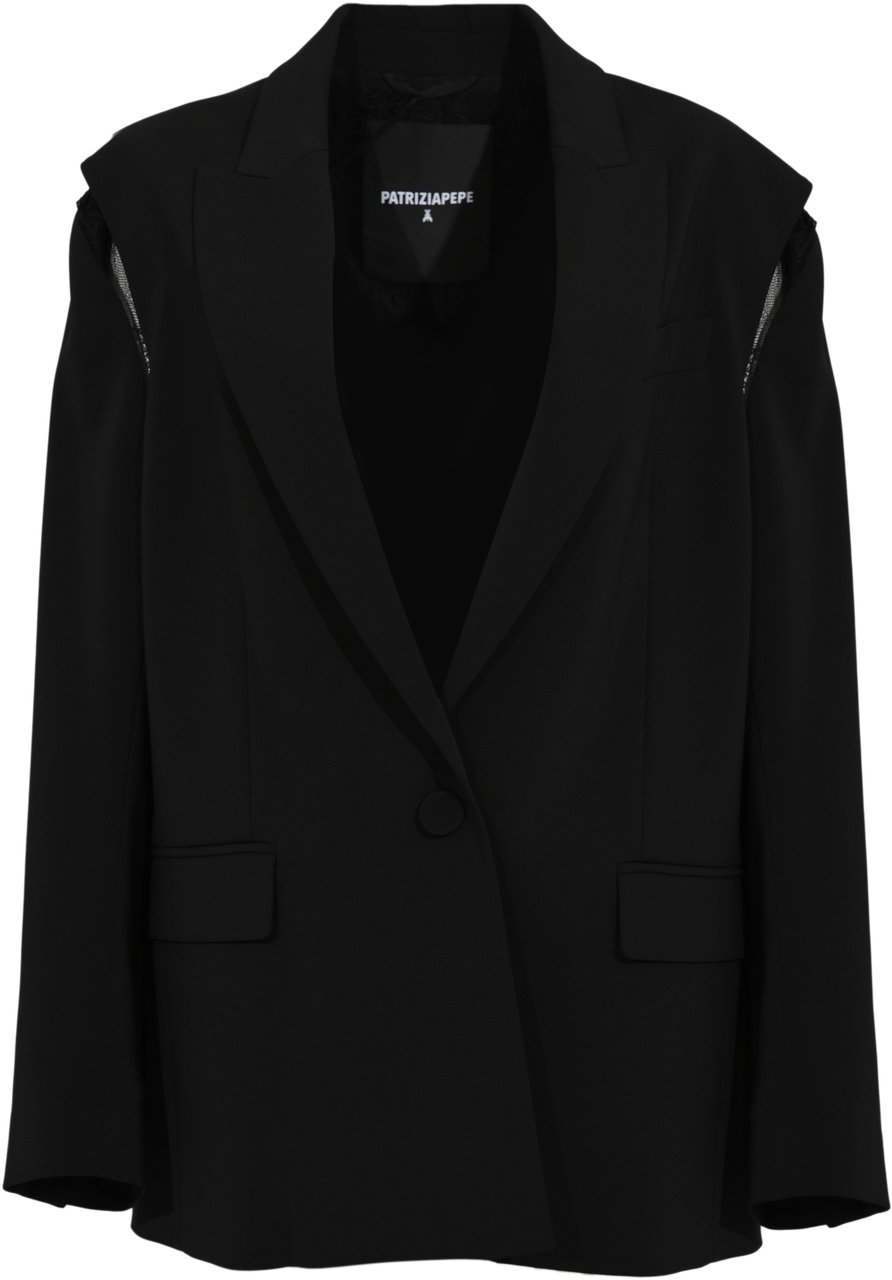 Patrizia Pepe Jackets Black Zwart