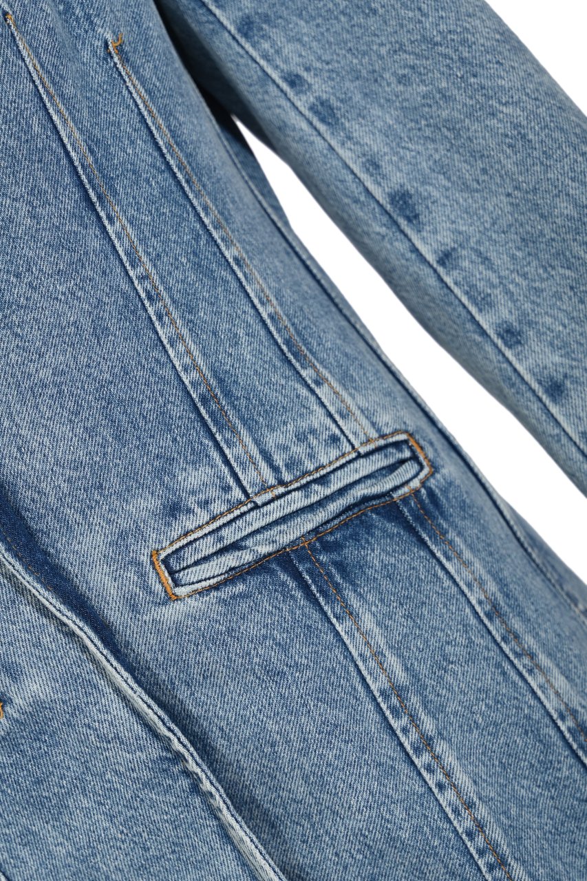 Patrizia Pepe Jackets Warm Blue Wash Blauw