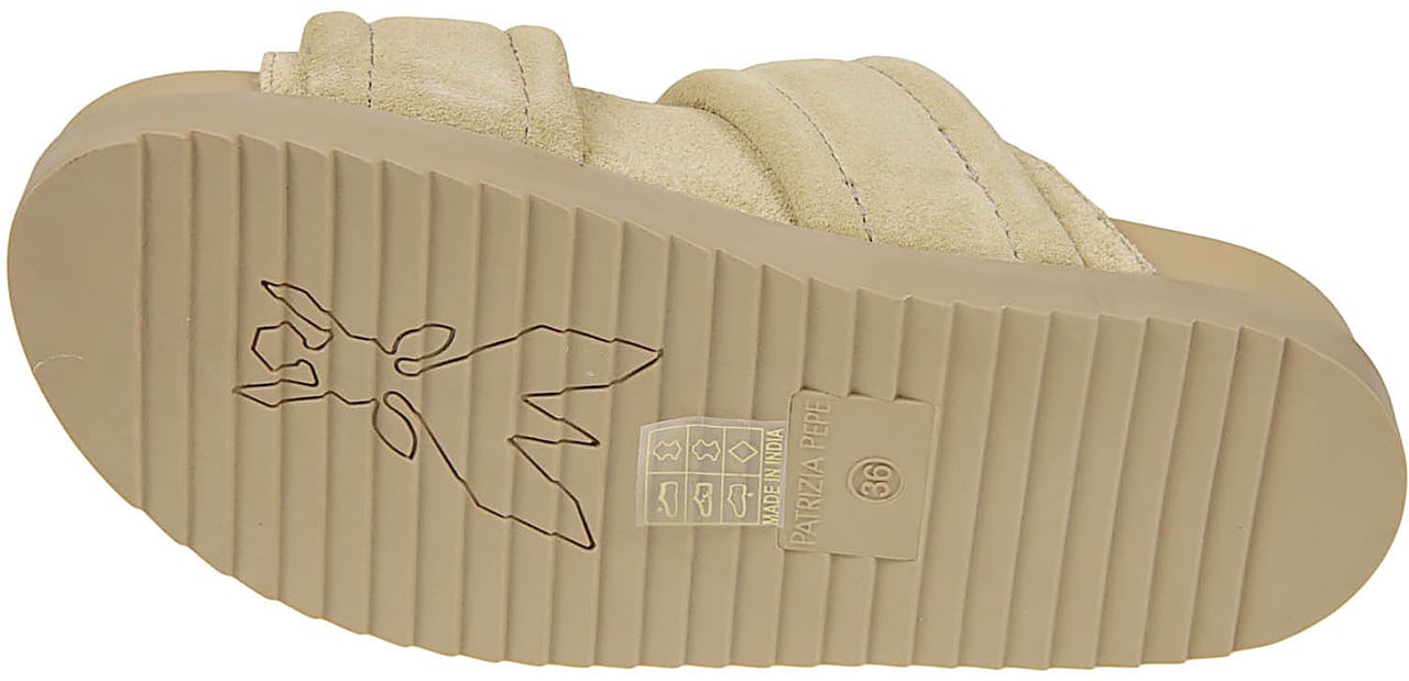 Patrizia Pepe Fly Slipper Nude Beige