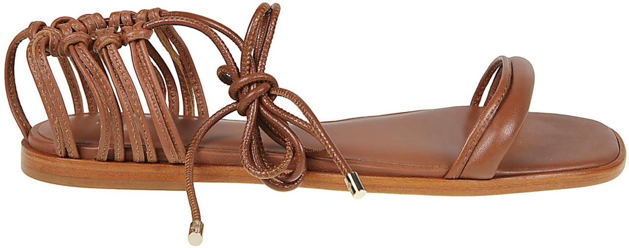 Patrizia Pepe Flat Sandal Brown Bruin