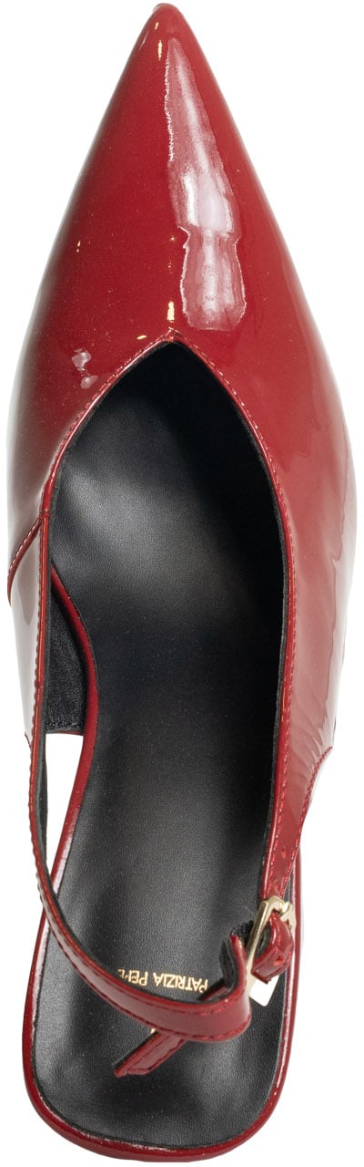 Patrizia Pepe With Heel Glossy Red Rood