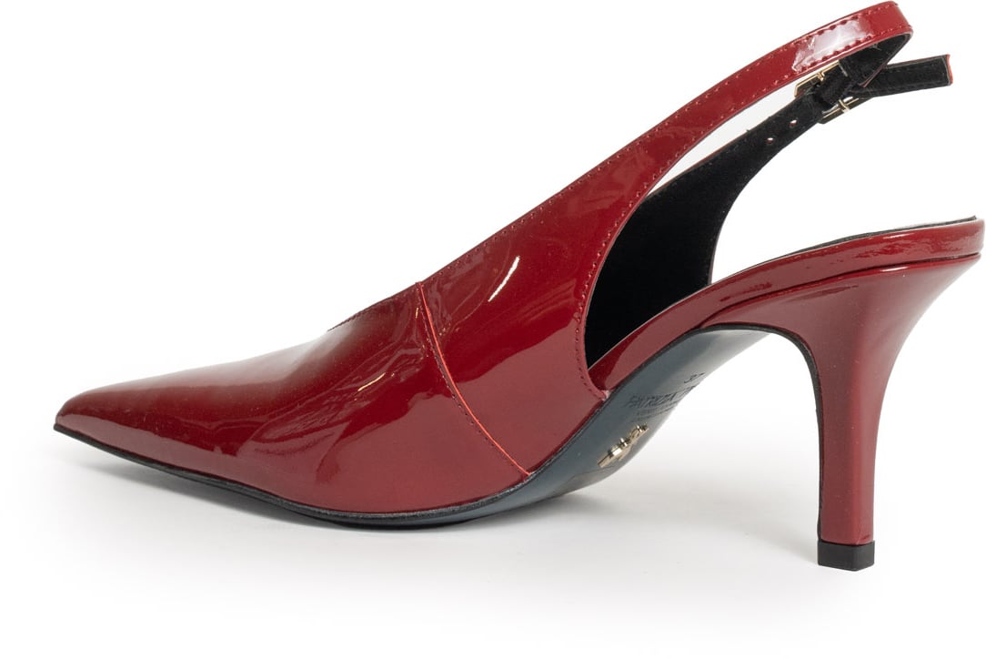 Patrizia Pepe With Heel Glossy Red Rood