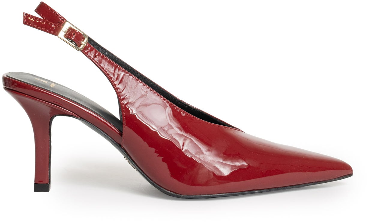 Patrizia Pepe With Heel Glossy Red Rood