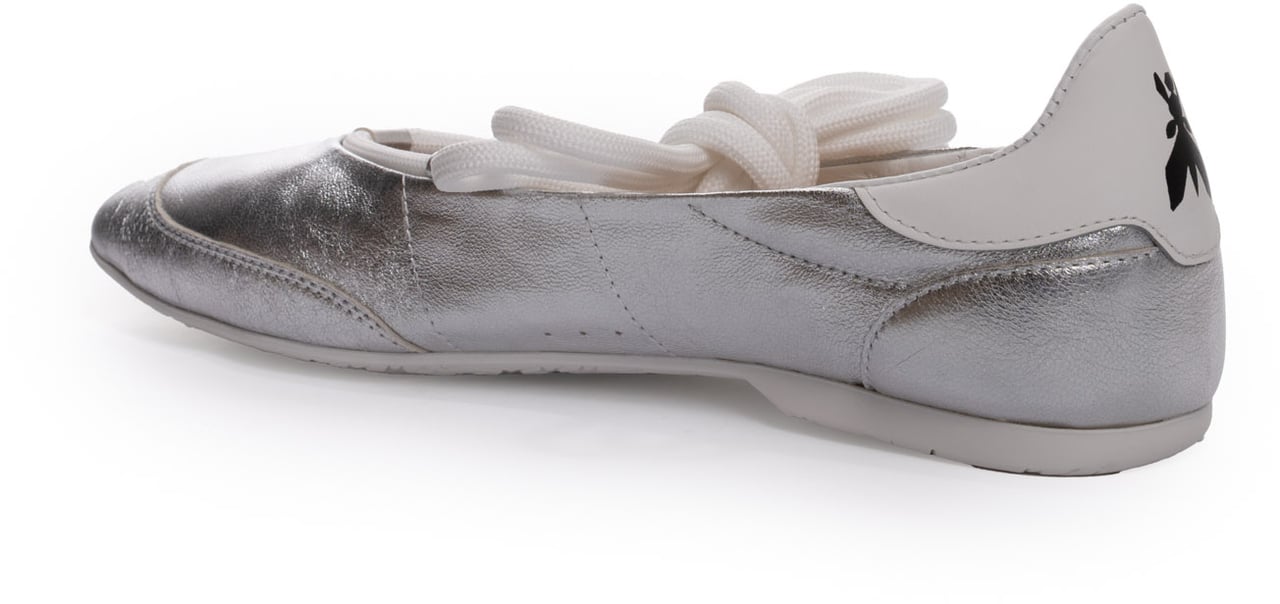 Patrizia Pepe Flat Shoes Silver Zilver