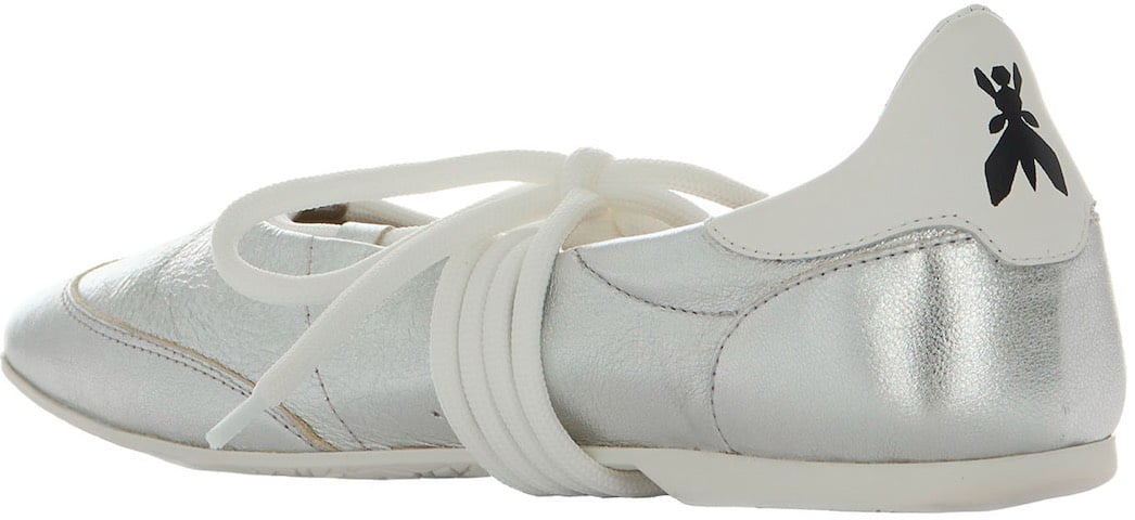 Patrizia Pepe Flat Shoes Silver Zilver