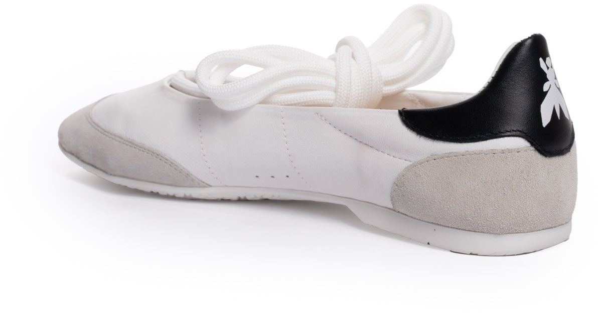 Patrizia Pepe Flat Shoes White Wit