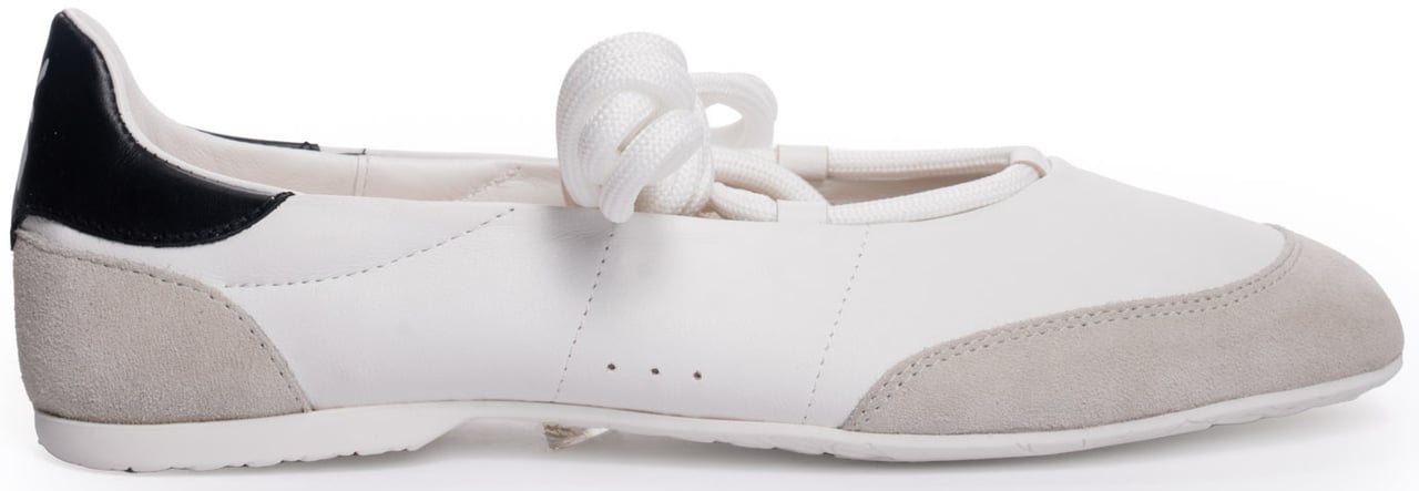 Patrizia Pepe Flat Shoes White Wit