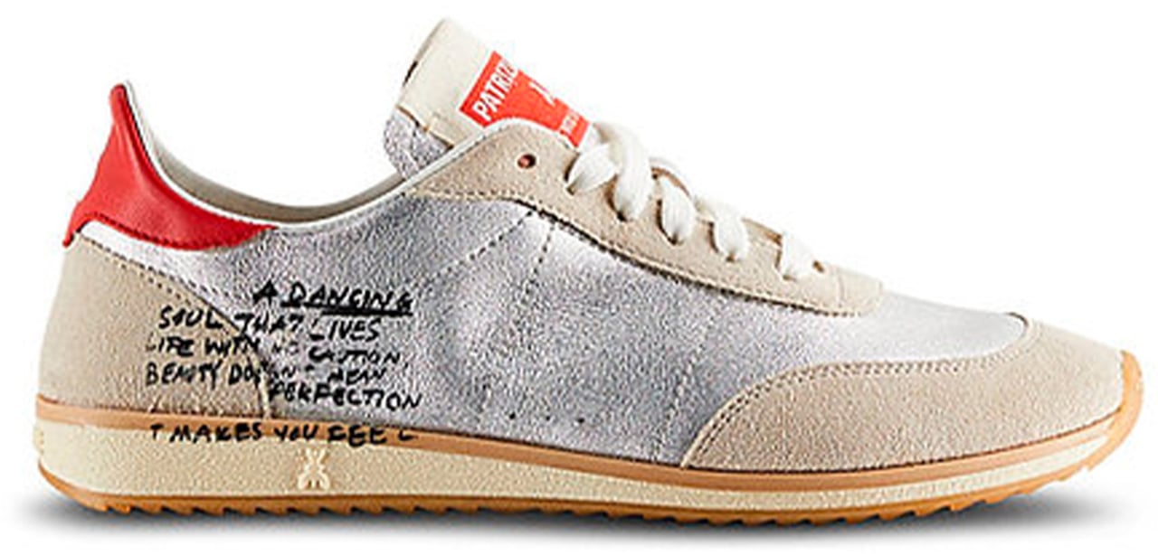 Patrizia Pepe Sneakers Silver Red Rood