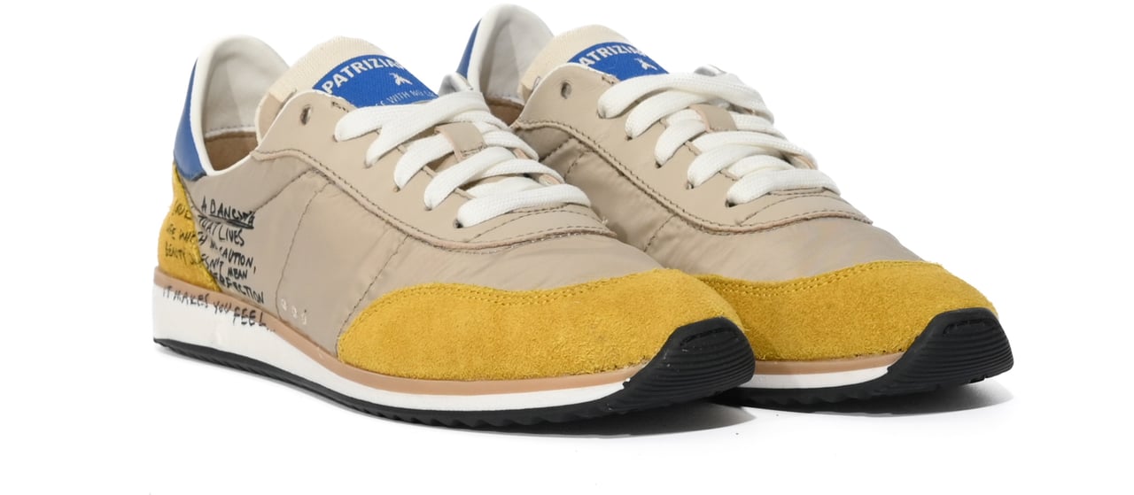 Patrizia Pepe Sneakers Blue/Ocra Beige
