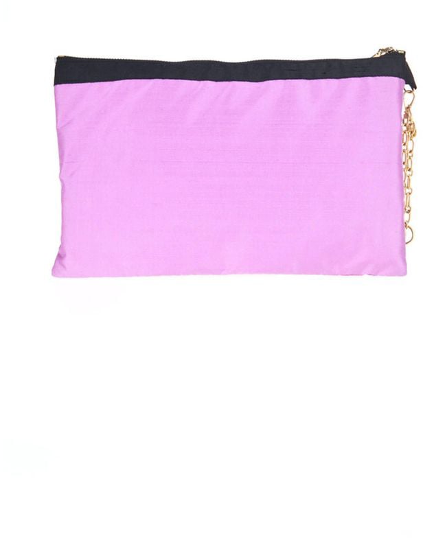 Patrizia Pepe Patrizia Pepe Viola Seta Women Clutch Paars