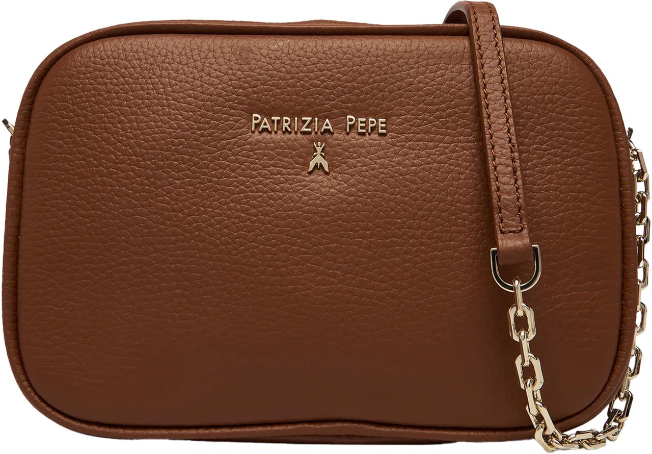 Patrizia Pepe Bags Leather Brown Bruin